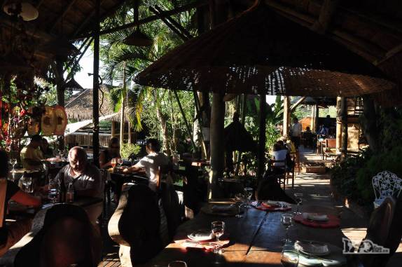 Restaurante Aprazivel, um dos muitos de Santa Tereza e famoso pela vista do Rio de Janeiro
